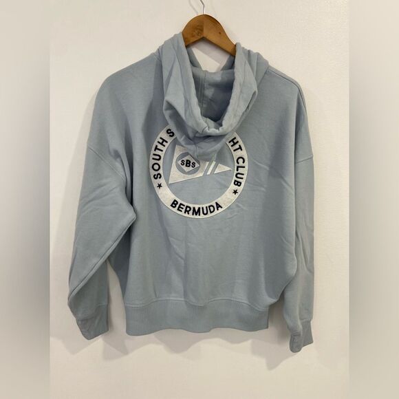 Aeropostale Aero Dwntme Light Blue Zip Up Hoodie Men’s Size XS - Picture 4 of 7